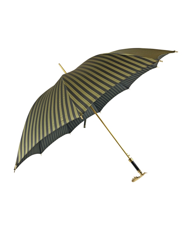 ЧАДЪР ДЪЛЪГ Il Marchesato OS, 4-532 ЧАДЪР ДЪЛЪГ, Umbrellas, 2075861107296 ЧАДЪР ДЪЛЪГ Il Marchesato - 4-532 ЧАДЪР ДЪЛЪГ - Umbrellas - Състав: 100% Полиестер Жакард Стоманена рамка с 10 ребра Позлатена дръжка с ягуар Автоматично отваряне Дължина:90см Диаметър:109см Произведено в Италия