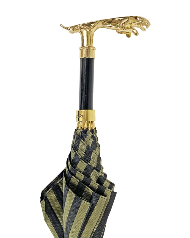 ЧАДЪР ДЪЛЪГ Il Marchesato OS, 4-532 ЧАДЪР ДЪЛЪГ, Umbrellas, 2075861107296 ЧАДЪР ДЪЛЪГ Il Marchesato - 4-532 ЧАДЪР ДЪЛЪГ - Umbrellas - Състав: 100% Полиестер Жакард Стоманена рамка с 10 ребра Позлатена дръжка с ягуар Автоматично отваряне Дължина:90см Диаметър:109см Произведено в Италия