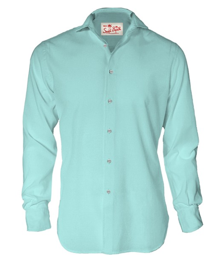 LINEN SHIRT MC2 Saint Barth for Man